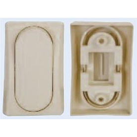 Valterra Switch Plate Cover  Ivory - 1 Per Card - DG958PB