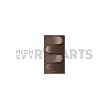 Valterra Switch Plate Cover  Brown - 1 Per Card - DG9418PB