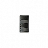 Valterra Switch Plate Cover  Black - 1 Per Card - DG9415PB
