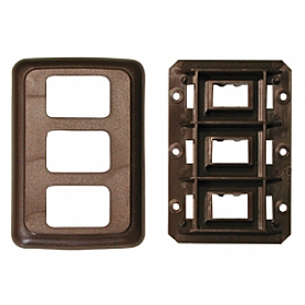 Valterra Switch Plate Cover  Black - 1 Per Card - DGPB3315VP