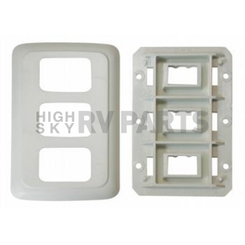 Valterra Switch Plate Cover  White - 1 Per Card - DGPB3301VP