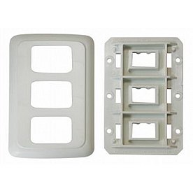 Valterra Switch Plate Cover  Biscuit - 1 Per Card - PB3321
