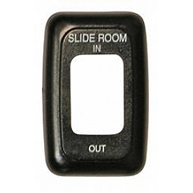 Valterra Switch Plate Cover  Black - 1 Per Card - PB3115W