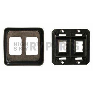 Valterra Switch Plate Cover  Black - 1 Per Card - DGPB3215VP