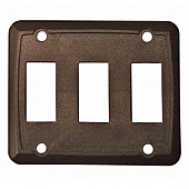 Valterra Switch Plate Cover  Brown - Set Of 3 - DG318PB