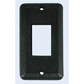 Valterra Switch Plate Cover Black - 1 Per Card - DG715VP