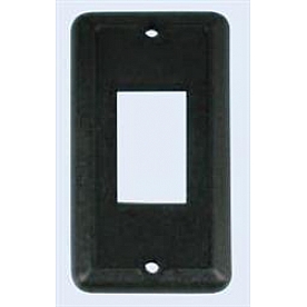 Valterra Switch Plate Cover Black - 1 Per Card - DG715VP