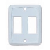 Valterra Switch Plate Cover White - 1 Per Card - DG201VP
