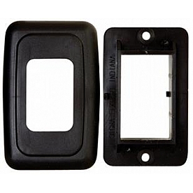 Valterra Switch Plate Cover Black - 1 Per Card - DGPB3515VP