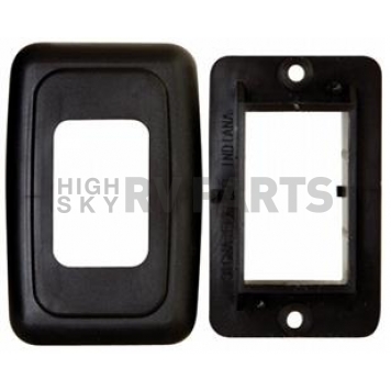 Valterra Switch Plate Cover Black - 1 Per Card - DGPB3515VP