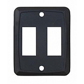 Valterra Switch Plate Cover Black - 1 Per Card - DG215VP