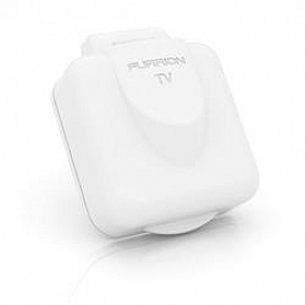 Furrion Outdoor Square Receptacle - Cable TV Inlet White - 381609