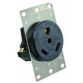 JR Products Receptacle - 30 Amp At 125 Volt AC - 15075