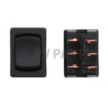 Valterra Multi Purpose Switch Black Rocker - P261C