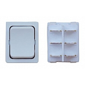 Valterra Push Button Switch White - S436C
