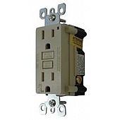 Valterra GFCI Receptacle 110 Volt Dual Ivory - DG15VVP
