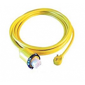 Marinco Power Cord Adapter 50 Amp x 30 Amp 25' Locking - 124ARV-25