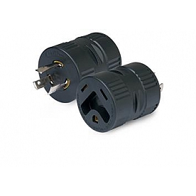Marinco Weekender Power Cord Adapter 20 Amp Male x 30 Amp Female Locking - 2030GSA