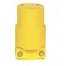 Cooper Wire Straight Blade Connector 15 Amp Female End - 4887-BOX