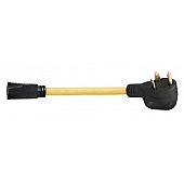 Marinco Weekender Dogbone 30 Amp Male x 15 Amp Female 12 inch - 3015RVDA