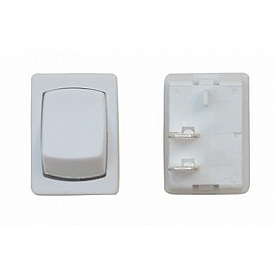 Valterra Multi Purpose Switch White Mini Rocker - B256C