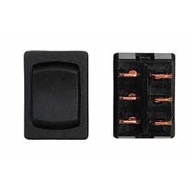 Valterra Multi Purpose Switch Black Rocker - S267C