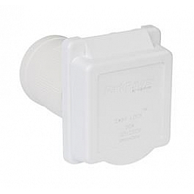 Marinco Weekender 50 Amp ParkPower Inlet White - 50ARVIW