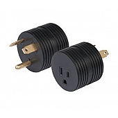 Marinco Weekender Power Cord Adapter 30 Amp Male x 15 Amp Female - 3015RVSA-B