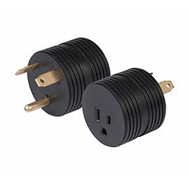 Marinco Weekender Power Cord Adapter 30 Amp Male x 15 Amp Female - 3015RVSA-B