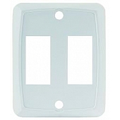 JR Products Multi Purpose Switch Faceplate White - 12875