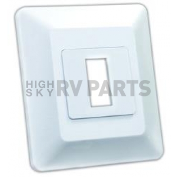JR Products Multi Purpose Switch Faceplate White - 13605