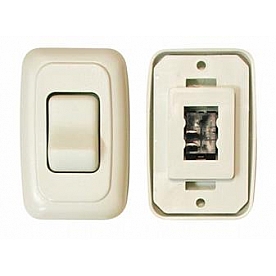 Valterra Multi Purpose Switch White Rocker - A3101