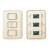 Valterra Multi Purpose Switch White Rocker - A3301