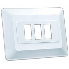 JR Products Multi Purpose Switch Faceplate White - 13625
