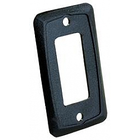 JR Products Multi Purpose Switch Faceplate Black - 13935