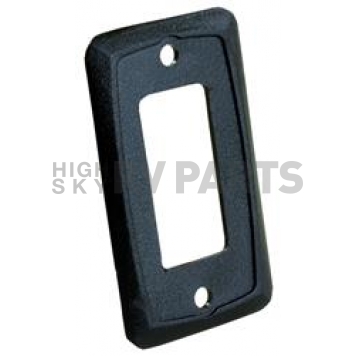 JR Products Multi Purpose Switch Faceplate Black - 13935