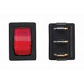 Valterra Multi Purpose Switch Red Or Black Rocker - A623C