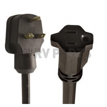 AP Products Power Cord Adapter 30 Amp Male x 15 Amp Female - 16-00553