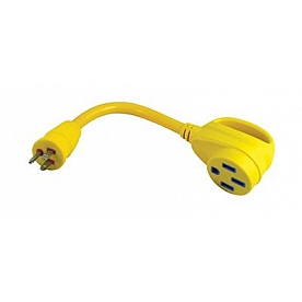 Marinco ParkPower Cord Adapter 15 Amp Male x 50 Amp Female - 1550ARV