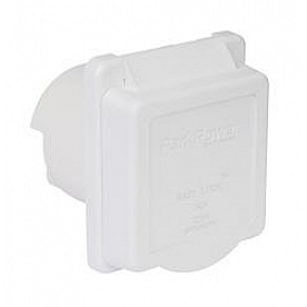 Marinco Weekender ParkPower Inlet 30 Amp White - 30ARVIW
