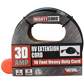 Valterra Extension Cord - 30 Amp 10 Feet Length Black - A10-3010EH