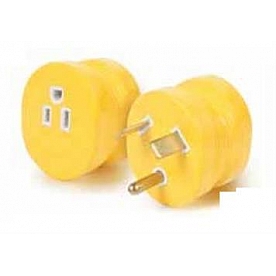 Camco Power Grip Adapter 30 Amp Male To 15 Amp Female - 55232