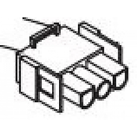 Dometic Wire Plug Connector 6 Pole - 3310734.003