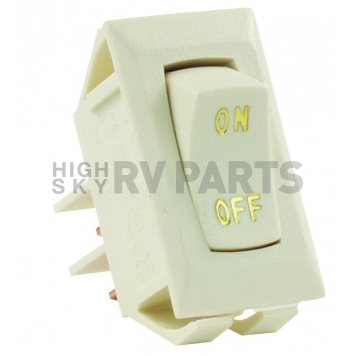 JR Products Multi Purpose Switch Ivory 125/ 250/ 14 Volt - 12615