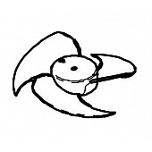 Coleman Mach Air Conditioner Condenser Fan - 1472D5041