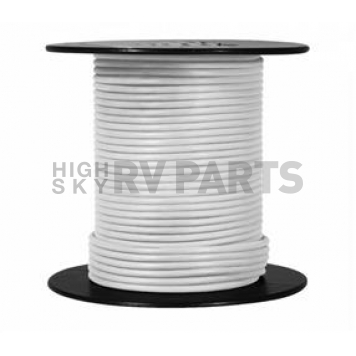 WirthCo Primary Wire 10 Gauge 100' Spool White - 81006