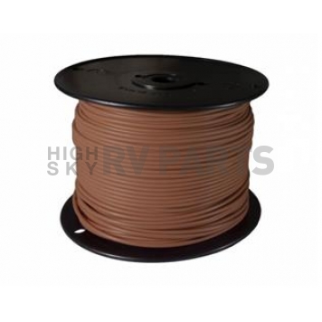 WirthCo Primary Wire 14 Gauge 500' Spool Brown - 81088