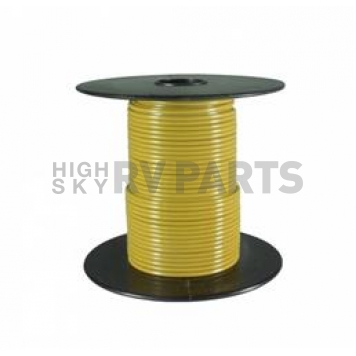 WirthCo Primary Wire 22 Gauge 100' Spool Yellow - 81127