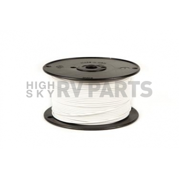 WirthCo Primary Wire 18 Gauge 100' Spool White - 81112