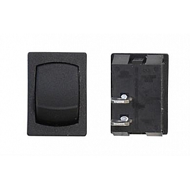 Valterra Multi Purpose Switch Black Momentary Rocker - G211